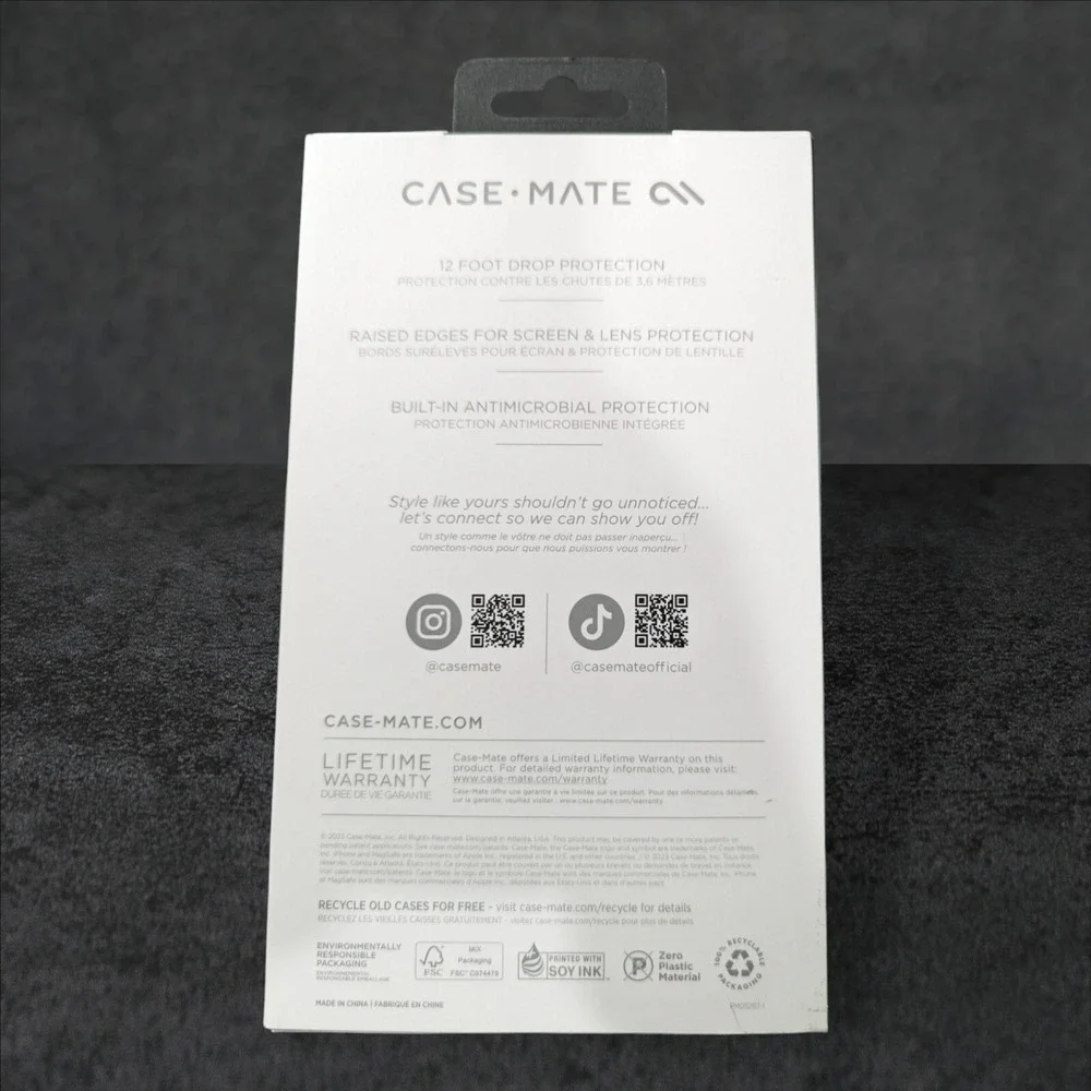 L3. Case-Mate Case For iPhone 15 Pro Max‎ - In Sheer Crystal Champagne